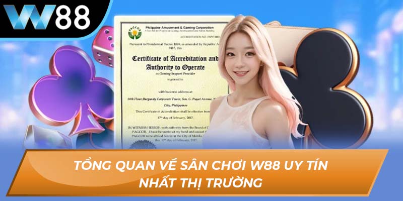 Tổng quan về sân chơi W88 uy tín nhất thị trường